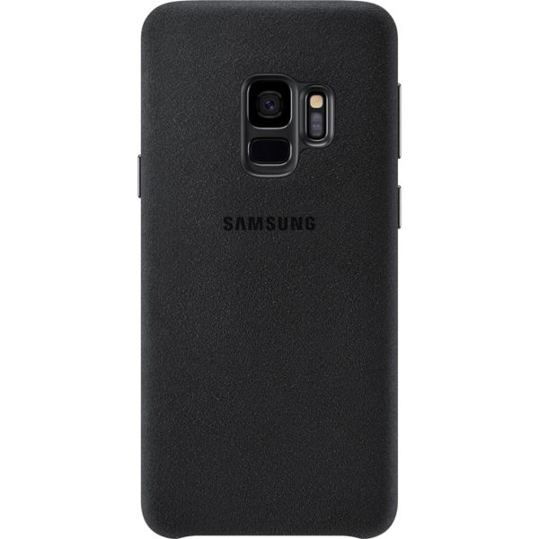 Galaxy S9 ile Uyumlu Alacantara Cover Siyah EF-XG960ABEGWW (Out)