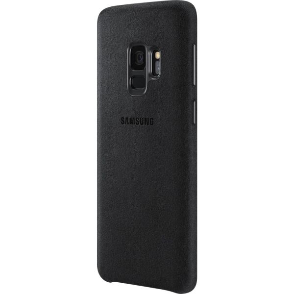 Galaxy S9 ile Uyumlu Alacantara Cover Siyah EF-XG960ABEGWW (Out)