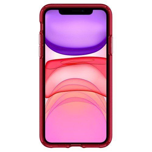 Spigen iPhone 11 ile Uyumlu Kılıf Ultra Hybrid Red