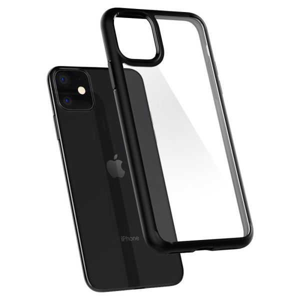 Spigen iPhone 11 ile Uyumlu Kılıf Ultra Hybrid Matte Black