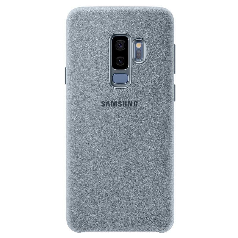 Galaxy S9 Plus ile Uyumlu Alcantara Kılıf Mint EF-XG965AMEGWW