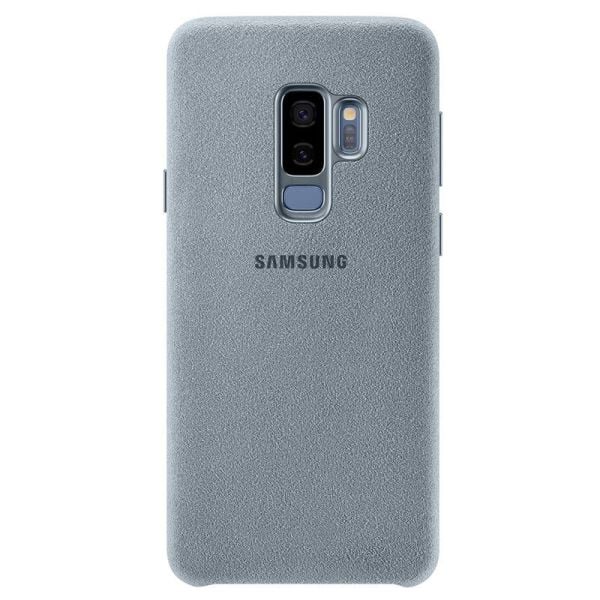 Galaxy S9 Plus ile Uyumlu Alcantara Kılıf Mint EF-XG965AMEGWW
