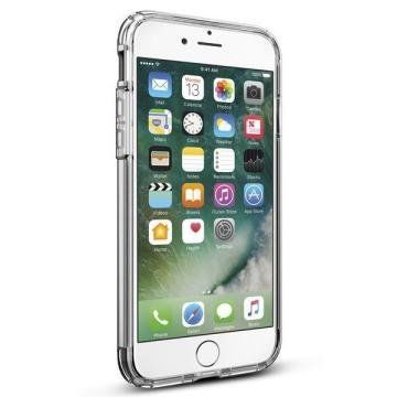 Spigen iPhone 7/8 ile Uyumlu Kılıf Slim Armor Satin Silver