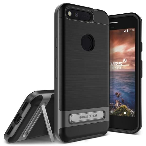 VRS Design Pixel ile Uyumlu ile Uyumlu High Pro Shield Kılıf Dark Silver