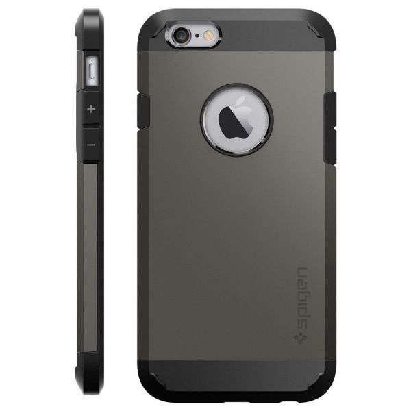 Spigen iPhone 6s/6 ile Uyumlu Kılıf Tough Armor Gunmetal