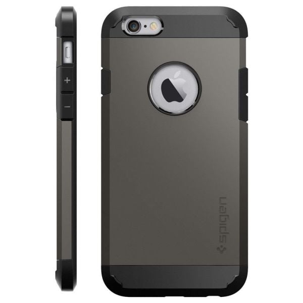 Spigen iPhone 6s/6 ile Uyumlu Kılıf Tough Armor Gunmetal