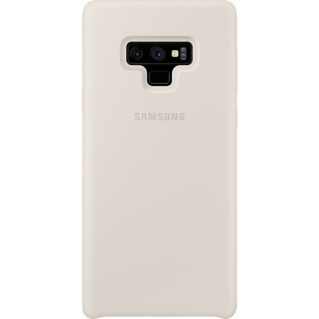 Galaxy Note 9 ile Uyumlu Kılıf Silicone Cover Beyaz EF-PN960TWEGWW