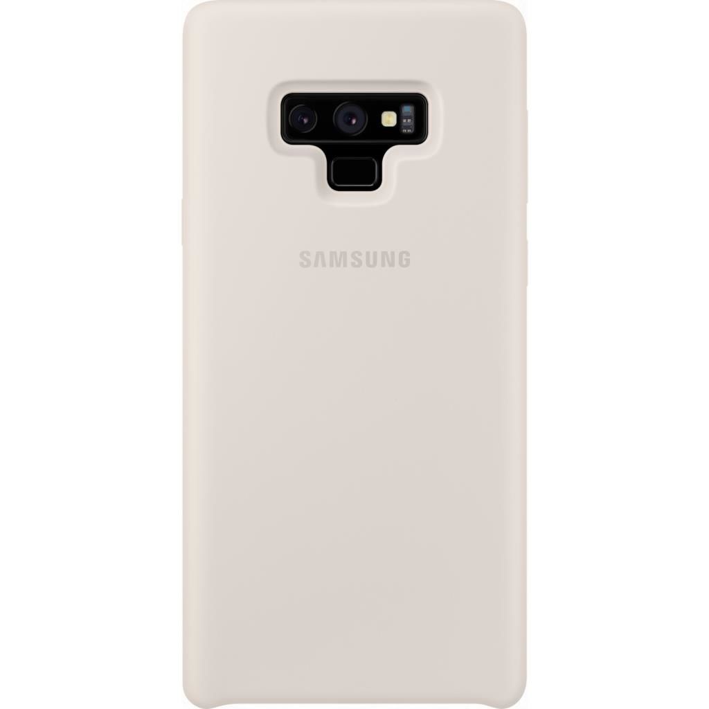 Galaxy Note 9 ile Uyumlu Kılıf Silicone Cover Beyaz EF-PN960TWEGWW