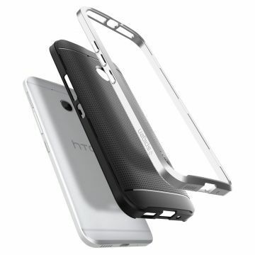 Spigen 10 ile Uyumlu Kılıf Neo Hybrid Satin Silver