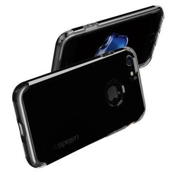 Spigen iPhone 7 ile Uyumlu Kılıf Hybrid Armor Jet Black