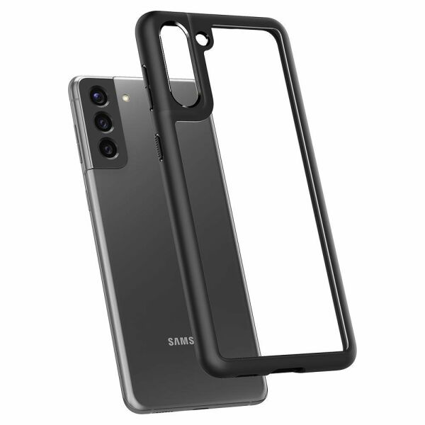 Spigen Galaxy S21 ile Uyumlu Kılıf Ultra Hybrid Matte Black