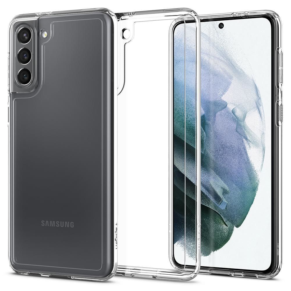 Spigen Galaxy S21 ile Uyumlu Kılıf Ultra Hybrid Crystal Clear