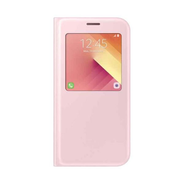 Galaxy A7(2017) ile Uyumlu S View Cover Pembe EF-CA720PPEGWW (Out)