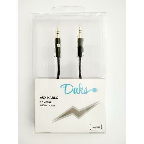 Dexim Daks 3.5 mm Aux 1.5 m Siyah