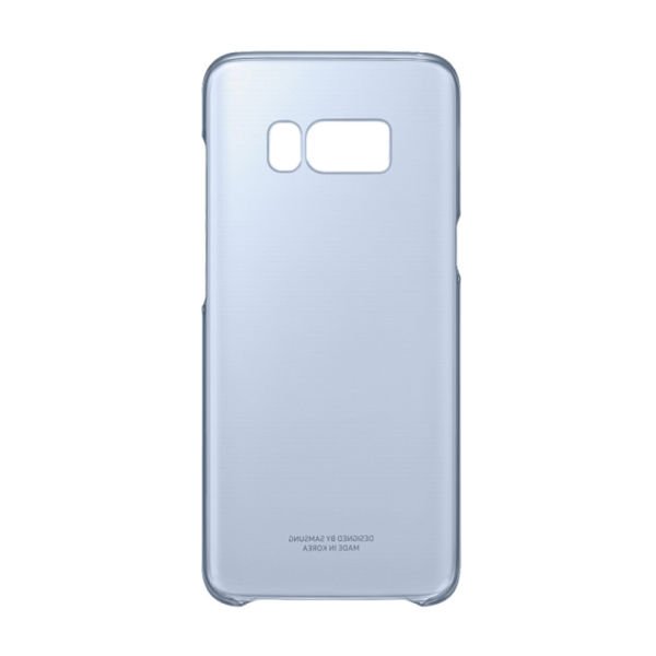 Galaxy S8 ile Uyumlu Clear Cover Mavi EF-QG950CLEGWW (Out)