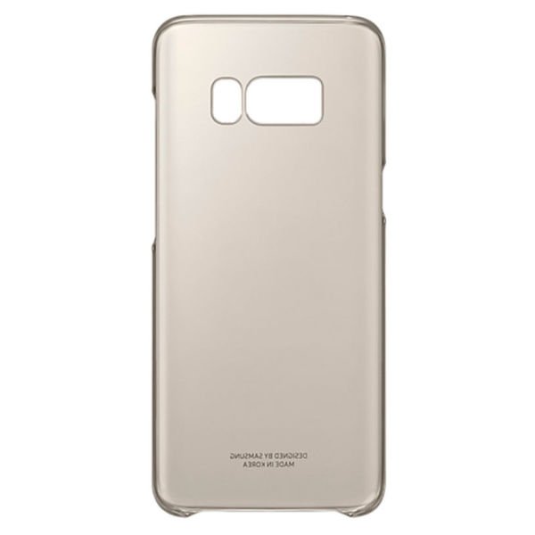 Galaxy S8 ile Uyumlu Clear Cover Gold EF-QG950CFEGWW (Out)