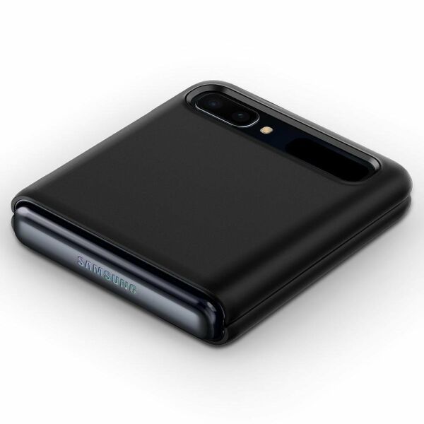 Spigen Galaxy Z Flip ile Uyumlu Kılıf Thin Fit Black