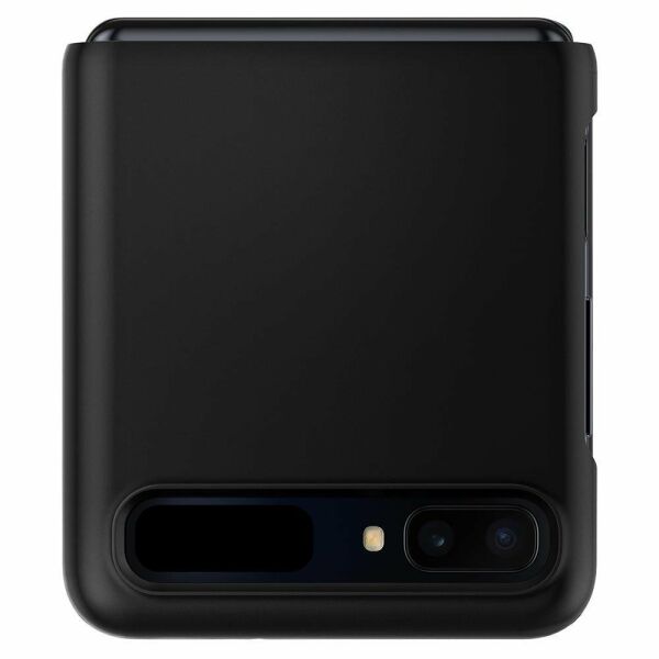 Spigen Galaxy Z Flip ile Uyumlu Kılıf Thin Fit Black