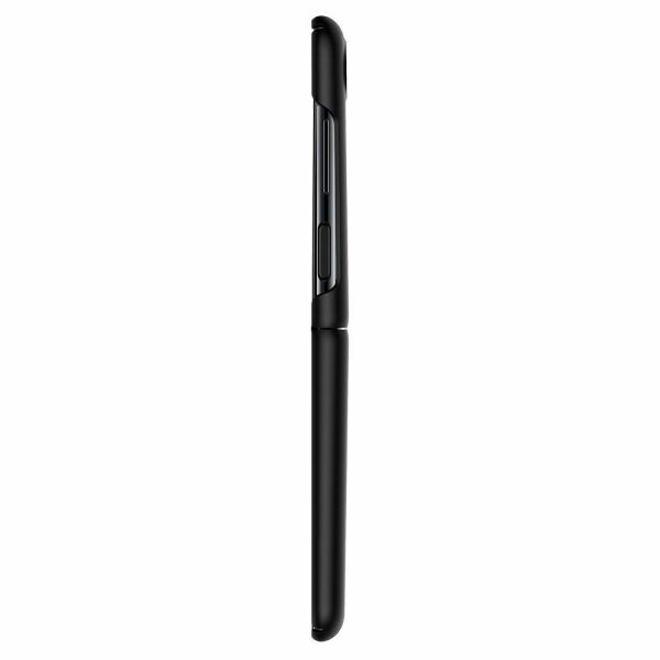 Spigen Galaxy Z Flip ile Uyumlu Kılıf Thin Fit Black