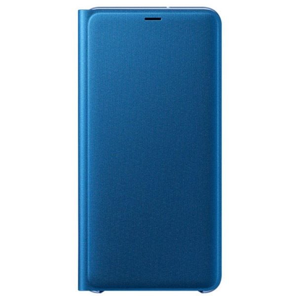 Galaxy A7 2018 ile Uyumlu Wallet Cover Kılıf Mavi EF-WA7500PLEGWW