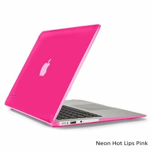 Speck SmartShell Macbook Air 13'' ile Uyumlu Koruma Kılıf Neon Hot Lips Pink