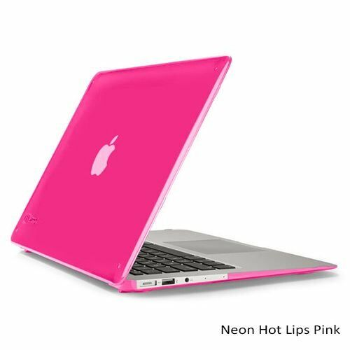 Speck SmartShell Macbook Air 13'' ile Uyumlu Koruma Kılıf Neon Hot Lips Pink