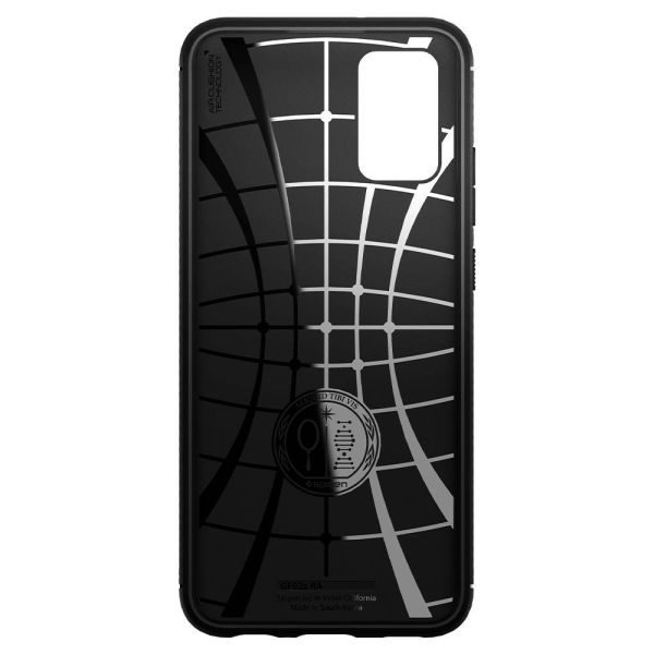Spigen Galaxy F02s / M02s / A02s ile Uyumlu Kılıf Rugged Armor Matte Black