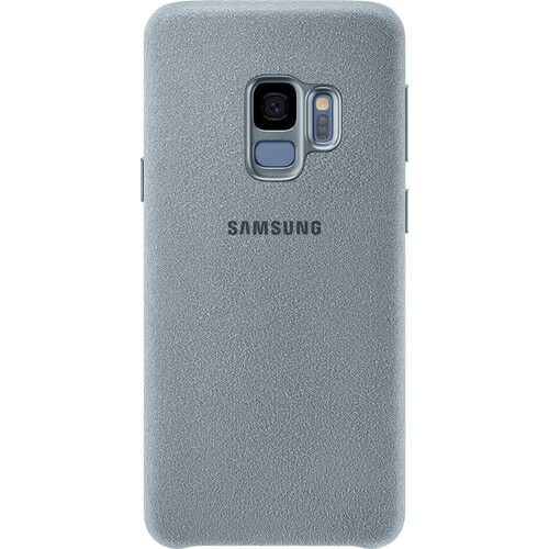 Galaxy S9 ile Uyumlu Alcantara Kılıf Gri EF-XG960AMEGWW (Out)