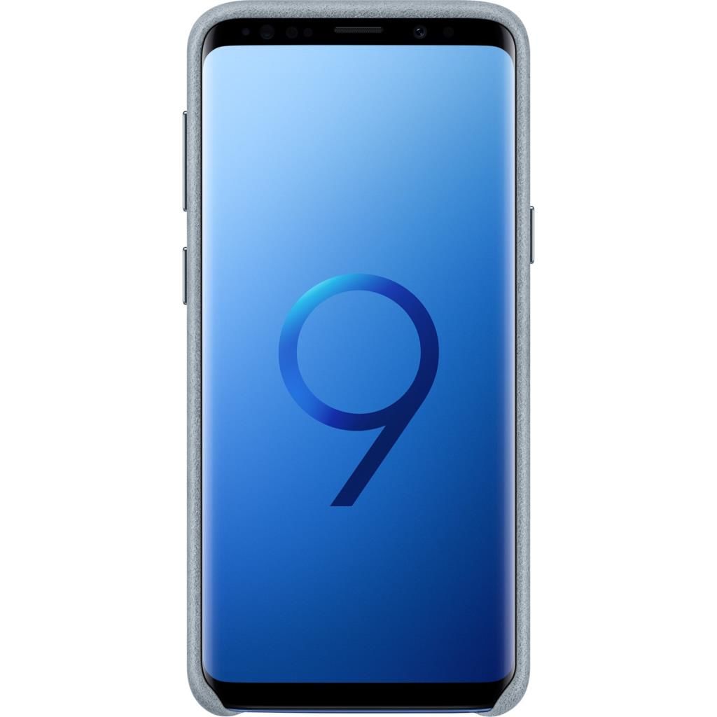 Galaxy S9 ile Uyumlu Alcantara Kılıf Gri EF-XG960AMEGWW (Out)