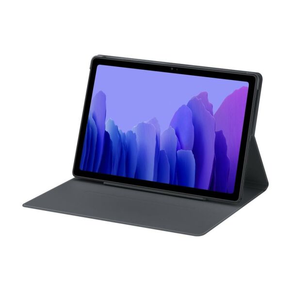 Galaxy Tab A7 ile Uyumlu Kapaklı Kılıfı Gri EF-BT500PJEGWW