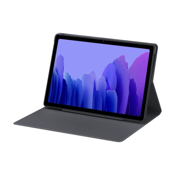 Galaxy Tab A7 ile Uyumlu Kapaklı Kılıfı Gri EF-BT500PJEGWW