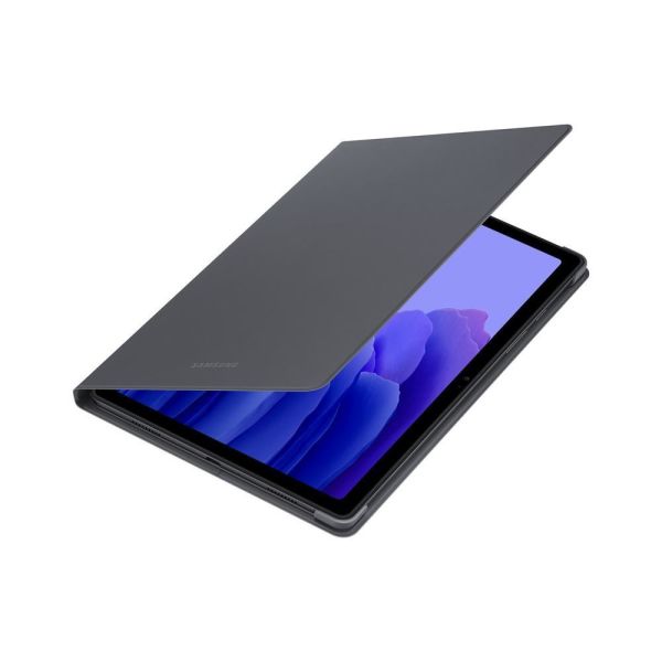 Galaxy Tab A7 ile Uyumlu Kapaklı Kılıfı Gri EF-BT500PJEGWW