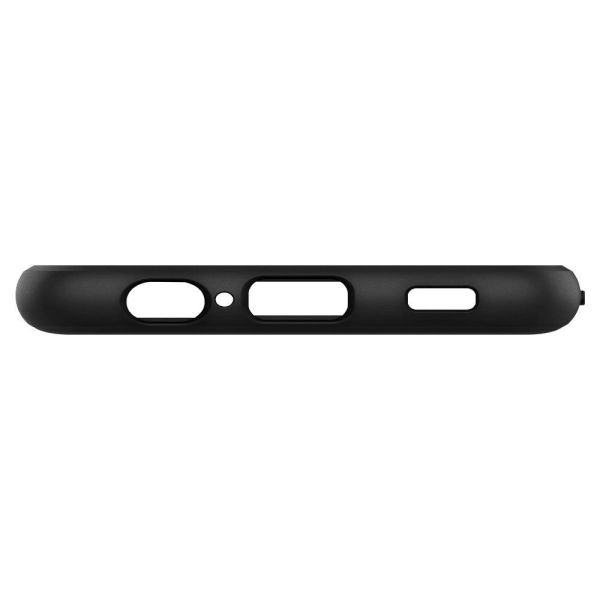 Spigen Galaxy A02 / Galaxy M02 ile Uyumlu Kılıf Rugged Armor Matte Black