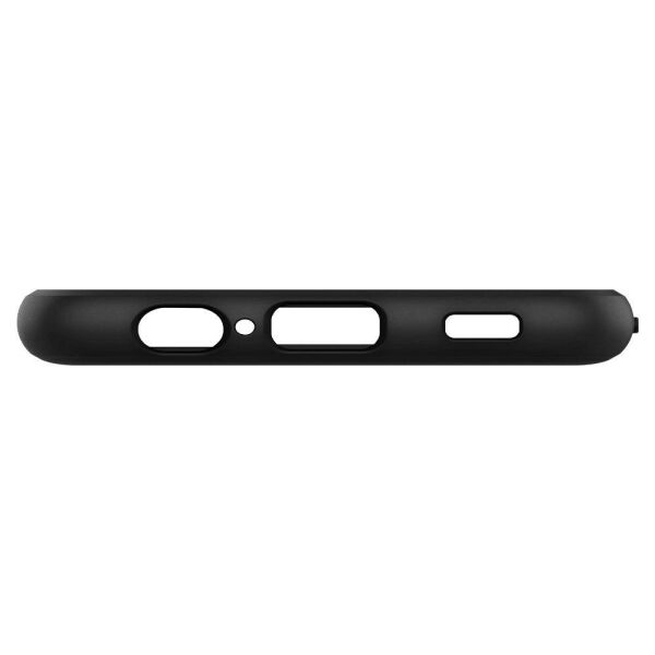 Spigen Galaxy A02 / Galaxy M02 ile Uyumlu Kılıf Rugged Armor Matte Black