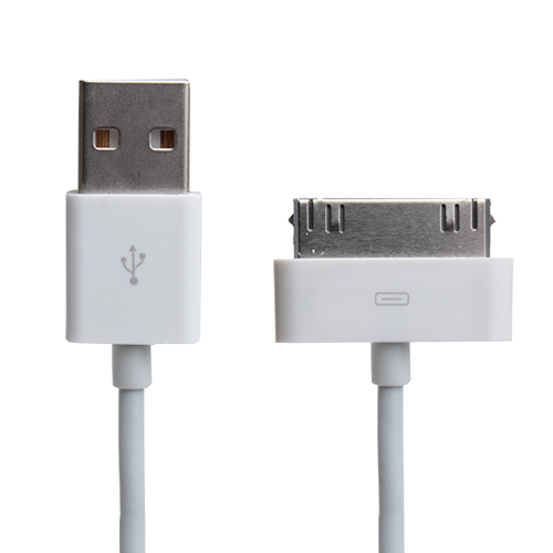 iPhone 3G & 3GS ile Uyumlu USB Data ve Şarj Kablosu 1 Metre (Out)