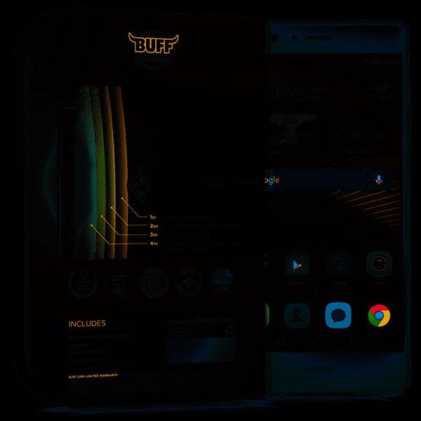Buff P9 Lite ile Uyumlu Darbe Emici Ekran Koruyucu Film