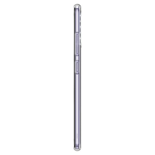 Spigen Galaxy A32 LTE ile Uyumlu Kılıf Liquid Crystal 4 Tarafı Tam Koruma Crystal Clear
