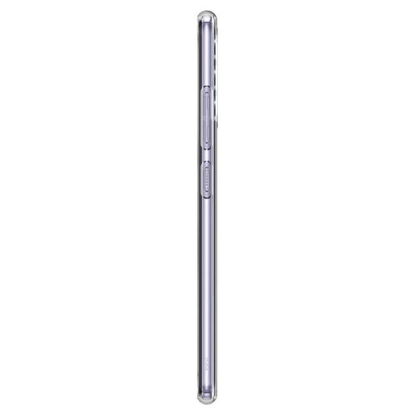 Spigen Galaxy A32 LTE ile Uyumlu Kılıf Liquid Crystal 4 Tarafı Tam Koruma Crystal Clear