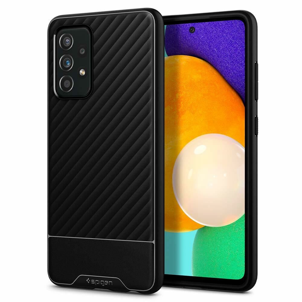 Spigen Galaxy A52 ile Uyumlu Kılıf Core Armor Matte Black