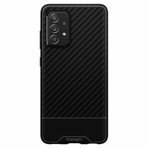 Spigen Galaxy A52 ile Uyumlu Kılıf Core Armor Matte Black
