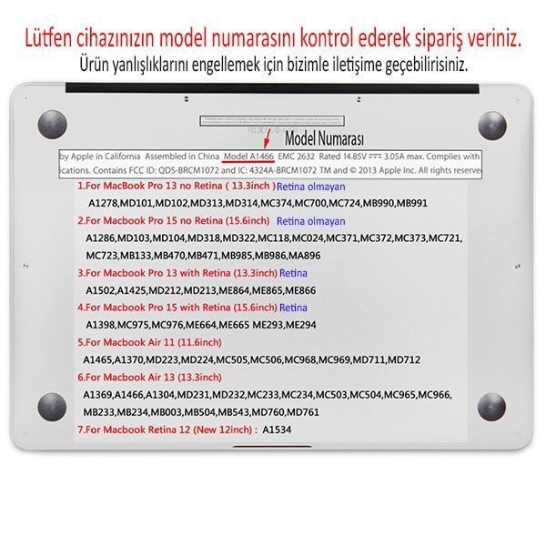 Speck SmartShell Macbook Air 13'' ile Uyumlu Koruma Kılıf Glossy Finish Red