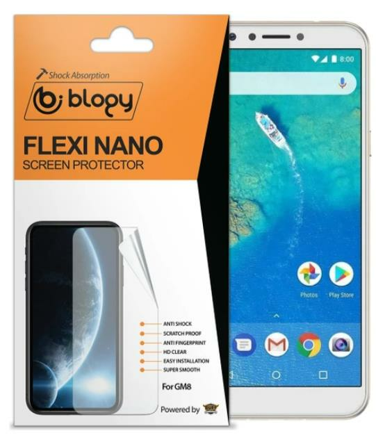 Blogy GM 8 ile Uyumlu Flexi Nano Ekran Koruyucu