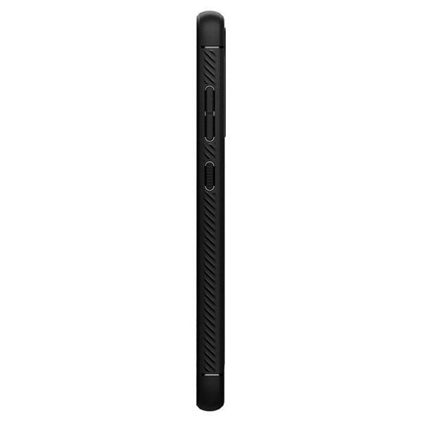 Spigen Galaxy A52 ile Uyumlu Kılıf Rugged Armor Matte Black