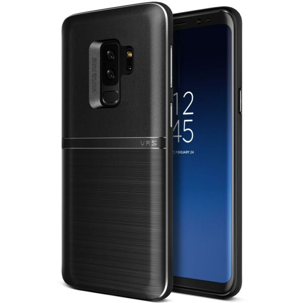 VRS Design Galaxy S9 Plus ile Uyumlu Single Fit Kılıf Black