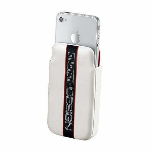 Cellular Line iPhone 4/4S ile Uyumlu Momo Desing Kese Kılıf Beyaz SLIPHONE4SW (Out)