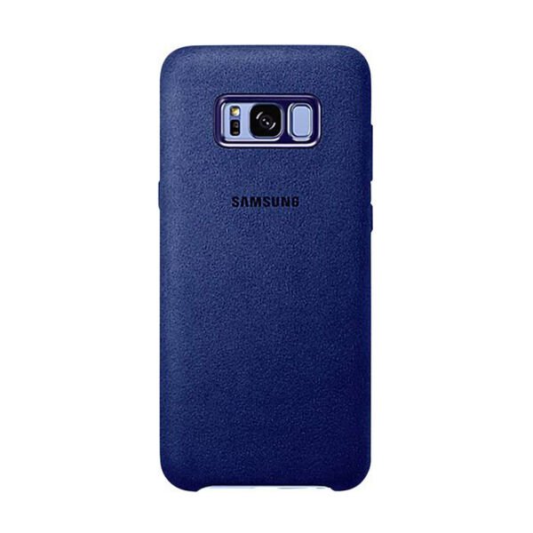 Galaxy S8 ile Uyumlu Alcantara Cover Lacivert EF-XG950ALEGWW (Out)