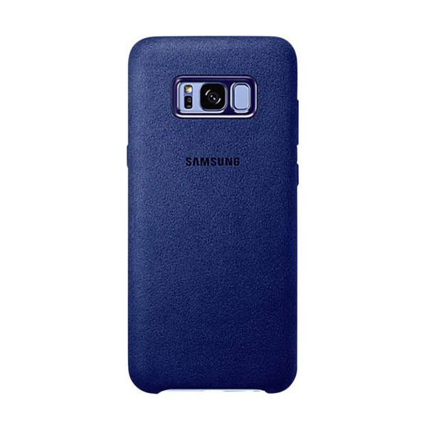 Galaxy S8 ile Uyumlu Alcantara Cover Lacivert EF-XG950ALEGWW (Out)