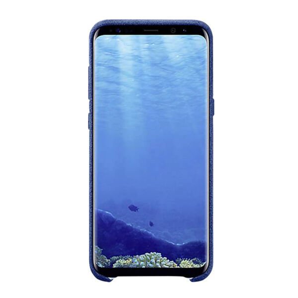 Galaxy S8 ile Uyumlu Alcantara Cover Lacivert EF-XG950ALEGWW (Out)