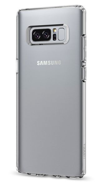 Spigen Galaxy Note 8 ile Uyumlu Kılıf Liquid Crystal 4 Tarafı Koruma