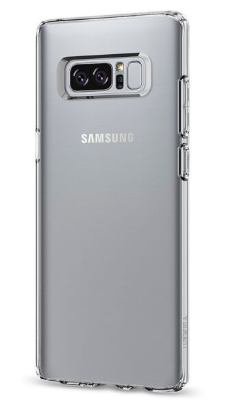 Spigen Galaxy Note 8 ile Uyumlu Kılıf Liquid Crystal 4 Tarafı Koruma